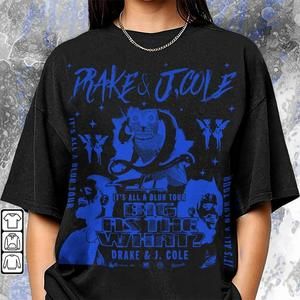 Drake J Cole Big As The What Tour 90S Rap Shirt
